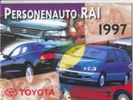 Toyota Personenauto RAI 1997 met bijlage: prijslijst, Ophalen of Verzenden, Nieuw, Toyota