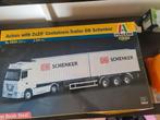 Italeri mercedes met trailer, Hobby en Vrije tijd, Modelbouw | Auto's en Voertuigen, Italeri, Groter dan 1:32, Ophalen of Verzenden