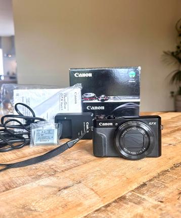Canon G7X Mark ii – Zo goed als nieuw (compleet in doos) beschikbaar voor biedingen
