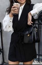 Zwarte JoshV, Josh V Sterrin gilet, jurkje, jurk in maat S., Zwart, Nieuw, Ophalen of Verzenden, Maat 36 (S)