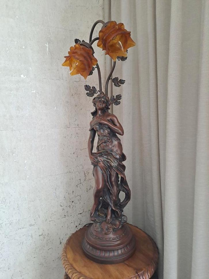 Antieke Lampen Set - Temfay Antiek Hoofddorp, Antiek en Kunst, Antiek | Lampen, Ophalen