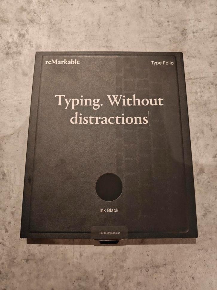 Remarkable 2 Type Folio, Computers en Software, E-readers, Zo goed als nieuw, Ophalen of Verzenden