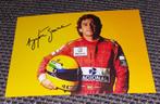 Ayrton Senna # foto 10x15cm handtekening (print), Nieuw, Formule 1, Verzenden