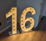 Licht cijfers te huur 0, 1, 2, 3, 5, 6 en 8 koppelbaar, Hobby en Vrije tijd, Feestartikelen | Verhuur, Ophalen, Zo goed als nieuw
