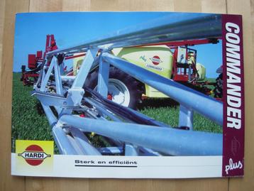 Hardi Commander Landbouwspuit Brochure 2001 beschikbaar voor biedingen
