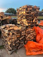 Haardhout mix 1200L kratten., Tuin en Terras, Haardhout, Minder dan 3 m³, Ophalen