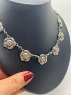 Z540 Zeer zeldzame Georg Jensen zilveren ketting lapis, Sieraden, Tassen en Uiterlijk, Ophalen of Verzenden, X, Met edelsteen