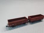 2 Fleischmann Piccolo N Spoor Wagons, Ophalen of Verzenden