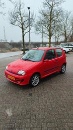 Fiat Seicento 1.1 Sporting 1998 Rood, Auto's, Stof, 400 kg, Handgeschakeld, Particulier