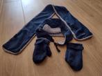 Set sjaal wanten en muts, Kinderen en Baby's, Kinderkleding | Mutsen, Sjaals en Handschoenen, Ophalen, Zo goed als nieuw, Jongen of Meisje