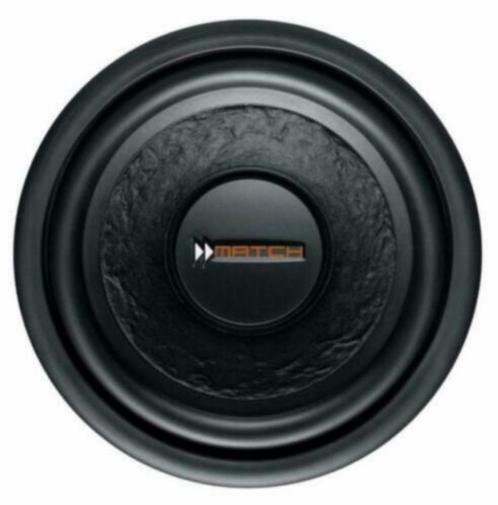 MATCH PP 8W-Q Subwoofer 8 inch 400Watt 4x 3 Ohm., Auto diversen, Autospeakers, Nieuw, Ophalen of Verzenden