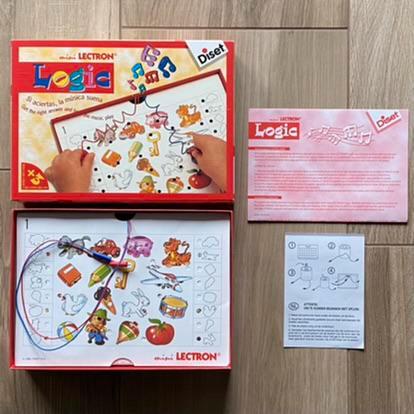 Diset Mini Lectron Logic (ZGAN), Kinderen en Baby's, Speelgoed | Educatief en Creatief, Zo goed als nieuw, Met geluid, Ophalen of Verzenden