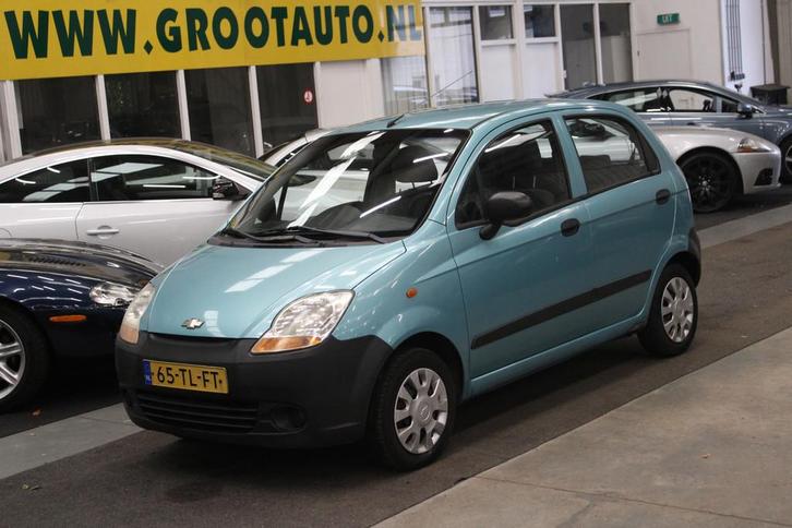 Chevrolet Matiz 0.8 Ace NAP (bj 2006), Auto's, Chevrolet, Bedrijf, Te koop, Matiz, ABS, Airbags, Isofix, Metallic lak, Benzine