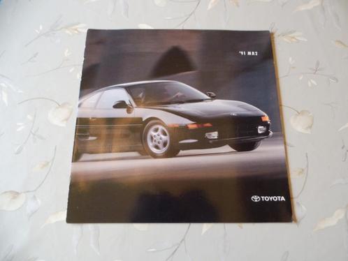 Toyota MR2, 1991, Boeken, Auto's | Folders en Tijdschriften, Zo goed als nieuw, Toyota, Ophalen of Verzenden