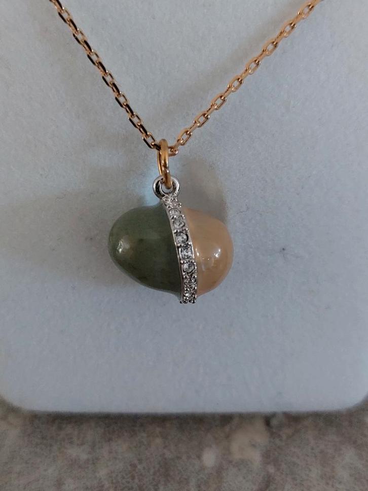 TATIANA FABERGE IMPERIAL EGG KETTING EN HANGER, Sieraden, Tassen en Uiterlijk, Kettingen, Nieuw, Overige materialen, Overige kleuren