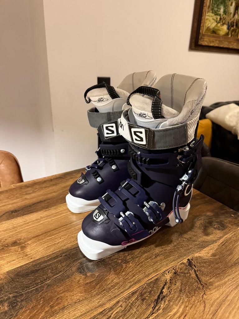 Nieuwe Salomon skischoenen - Nooit gedragen!, 160 tot 180 cm, Schoenen, Nieuw, Skiën