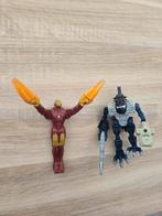2 Speelgoedfiguren: Iron Man & Bionicle Piraka, Ophalen of Verzenden, Gebruikt