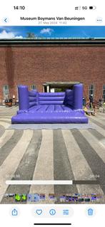 Paars Springkussen 4,6x6m - Zo Goed Als Nieuw, Kinderen en Baby's, Speelgoed | Buiten | Springkussens, Ophalen, Zo goed als nieuw