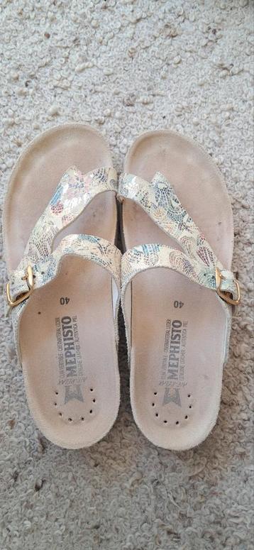 MEPHISTO SLIPPERS HELEN met hele zachte zool maat 40 beschikbaar voor biedingen