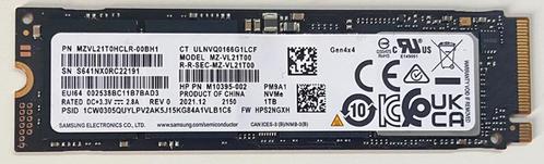 Samsung PM9A1 - 1TB – met heatsink, Computers en Software, Harde schijven, Zo goed als nieuw, Laptop, Intern, SSD, Overige aansluitingen