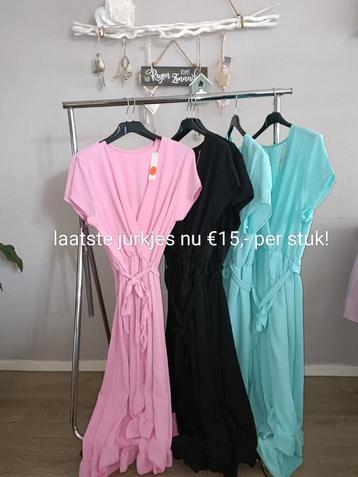 Laatste jurkjes NU €15.- OP=OP beschikbaar voor biedingen