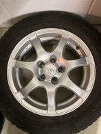 15” Anzio Velgen 5x100 met Winterbanden- 195/65R15, Auto-onderdelen, Ophalen, Gebruikt, 15 inch, Banden en Velgen