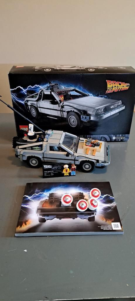 Lego Back to the Future DeLorean 10300, Kinderen en Baby's, Speelgoed | Duplo en Lego, Zo goed als nieuw, Lego, Complete set, Ophalen of Verzenden
