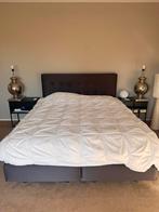 Auping boxspring, Huis en Inrichting, Ophalen, Bruin, 210 cm, Tweepersoons
