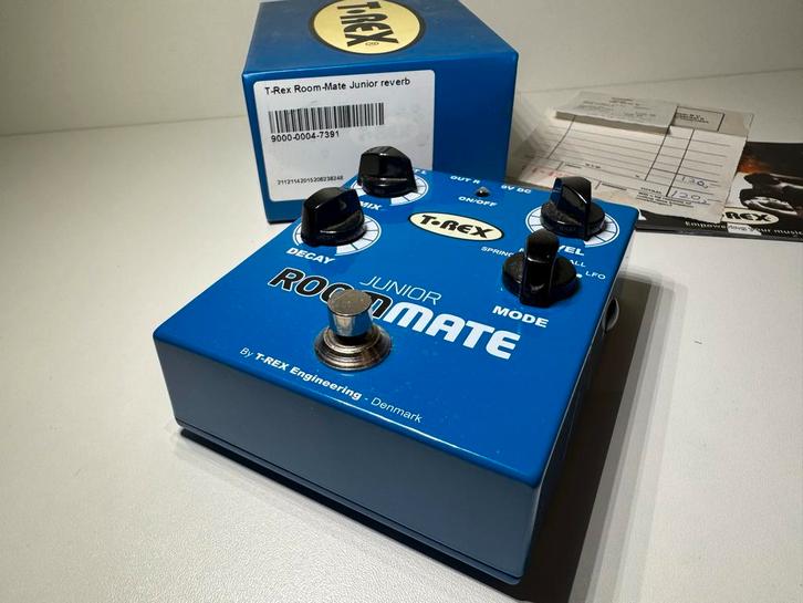 T-Rex Room Mate Junior Reverb Pedaal, Muziek en Instrumenten, Effecten, Gebruikt, Reverb, Ophalen of Verzenden