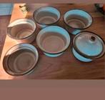 Servies grijs Amsterdam de potterie driehoek huizen, Huis en Inrichting, Keuken | Servies, Ophalen of Verzenden, Zo goed als nieuw