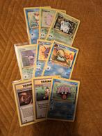 Pokémon Fossil + Jungle 1ste editie, Hobby en Vrije tijd, Verzamelkaartspellen | Pokémon, Ophalen of Verzenden, Gebruikt