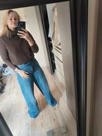 Mooie chocoladebruine trui van Bloomings L, Ophalen of Verzenden, Zo goed als nieuw, Maat 46/48 (XL) of groter, Blauw