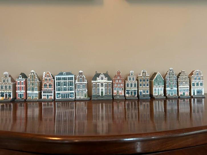 Verzameling Hollandse grachtenhuisjes – miniaturen, Verzamelen, Complete verzamelingen en Collecties, Ophalen of Verzenden