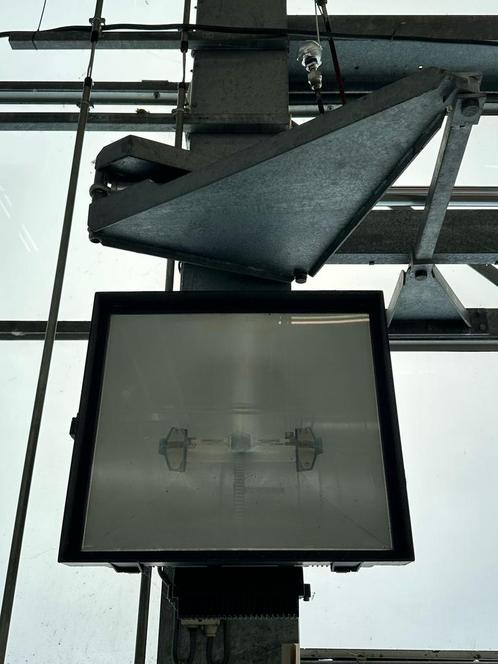 4x BEGA 8589 Industriële Spots – 1000W HIT-DE | 90.000 lumen, Doe-het-zelf en Verbouw, Bouwverlichting, Zo goed als nieuw, Ophalen of Verzenden