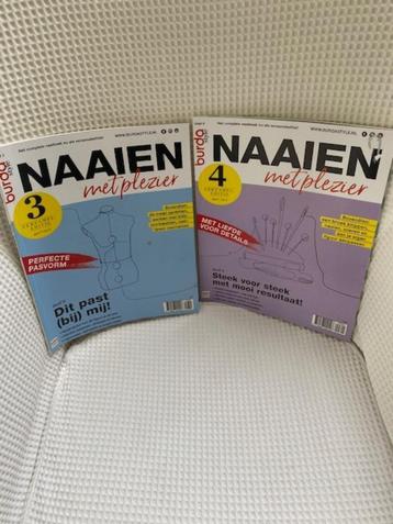 Burda Style naaien met plezier, verzameleditie deel 3 en 4. beschikbaar voor biedingen