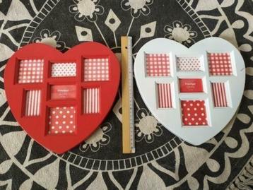 2 hart fotolijsten  beschikbaar voor biedingen