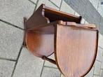 Vintage bijzettafeltje met krantenbak, Ophalen