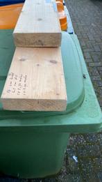 Houten grenen binten 2,7 en 2,9 meter lang, Doe-het-zelf en Verbouw, Hout en Planken, Ophalen, Grenen, Zo goed als nieuw, Balk