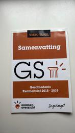 Examenoverzicht samenvatting geschiedenis, Ophalen of Verzenden, Zo goed als nieuw