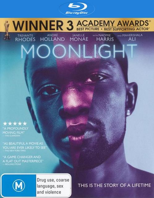 Blu-ray: Moonlight, Cd's en Dvd's, Blu-ray, Zo goed als nieuw, Drama, Ophalen of Verzenden