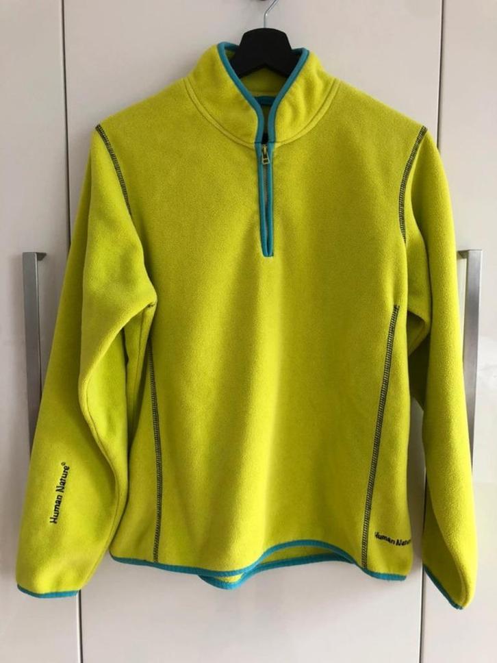 ski pully thermo trui halfzip - Human Nature - M, Kleding | Dames, Wintersportkleding, Zo goed als nieuw, Trui, Maat 38/40 (M)