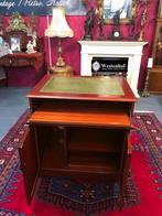 Engelse bureaukast antiek bureau klassiek hout met lades, Huis en Inrichting, Bureaus, Ophalen of Verzenden, Gebruikt, Bureau