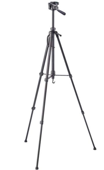 Mooi statief van 62cm - 160cm incl ingebouwde waterpas + tas beschikbaar voor biedingen