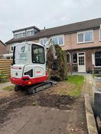 Graafmachine met ervaren machinist te huur - Emmen, Ophalen of Verzenden