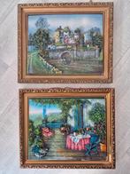 2 leuke 3D schilderijen in lijst, Ophalen of Verzenden