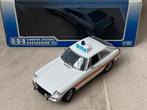 Universal Hobbies MGB GT Britsh Police, Hobby en Vrije tijd, Modelauto's | 1:18, Verzenden, Zo goed als nieuw, Auto, Overige merken