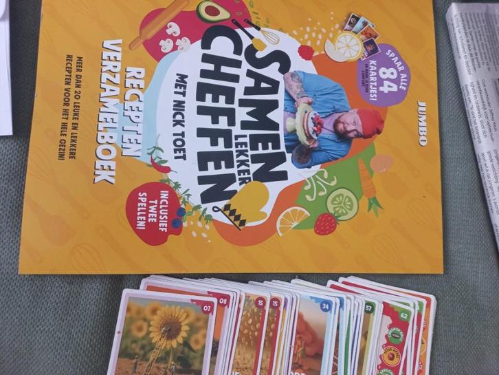 Samen lekker Cheffen (Jumbo plaatjes), Verzamelen, Supermarktacties, Jumbo, Ophalen of Verzenden