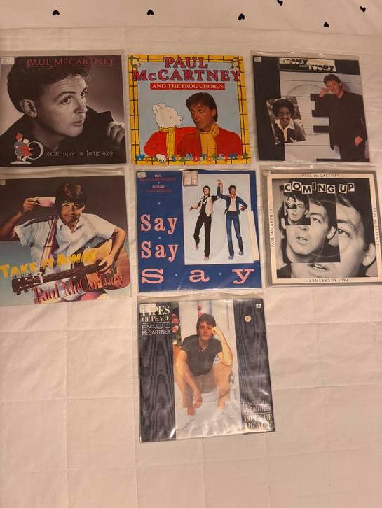 Paul McCartney Vinyl Singles - 7 Inch Collectie, Cd's en Dvd's, Vinyl | Pop, Ophalen of Verzenden