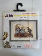 Borduurpakket Ot en Sien touwtje springen Le Suh DMC, Hobby en Vrije tijd, Borduren en Borduurmachines, Ophalen of Verzenden, Zo goed als nieuw