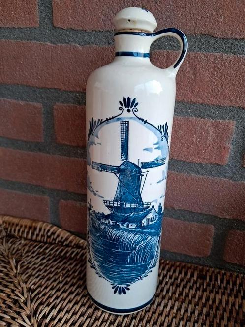 Prachtige uitmuntende vintage jenever kruik/fles., Antiek en Kunst, Antiek | Vazen, Ophalen of Verzenden